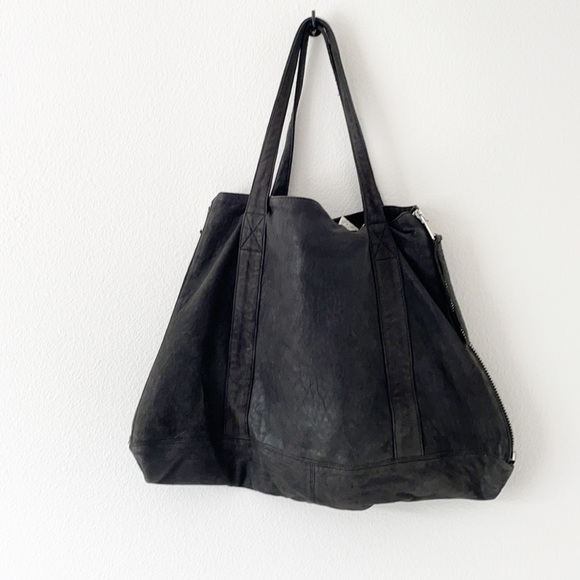 Ultra Soft Lamb Leather Large Tote - Picture 2 of 16